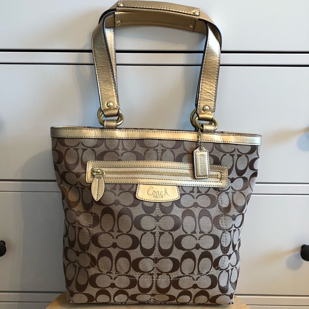 Coach Penelope Signature Tote Bag